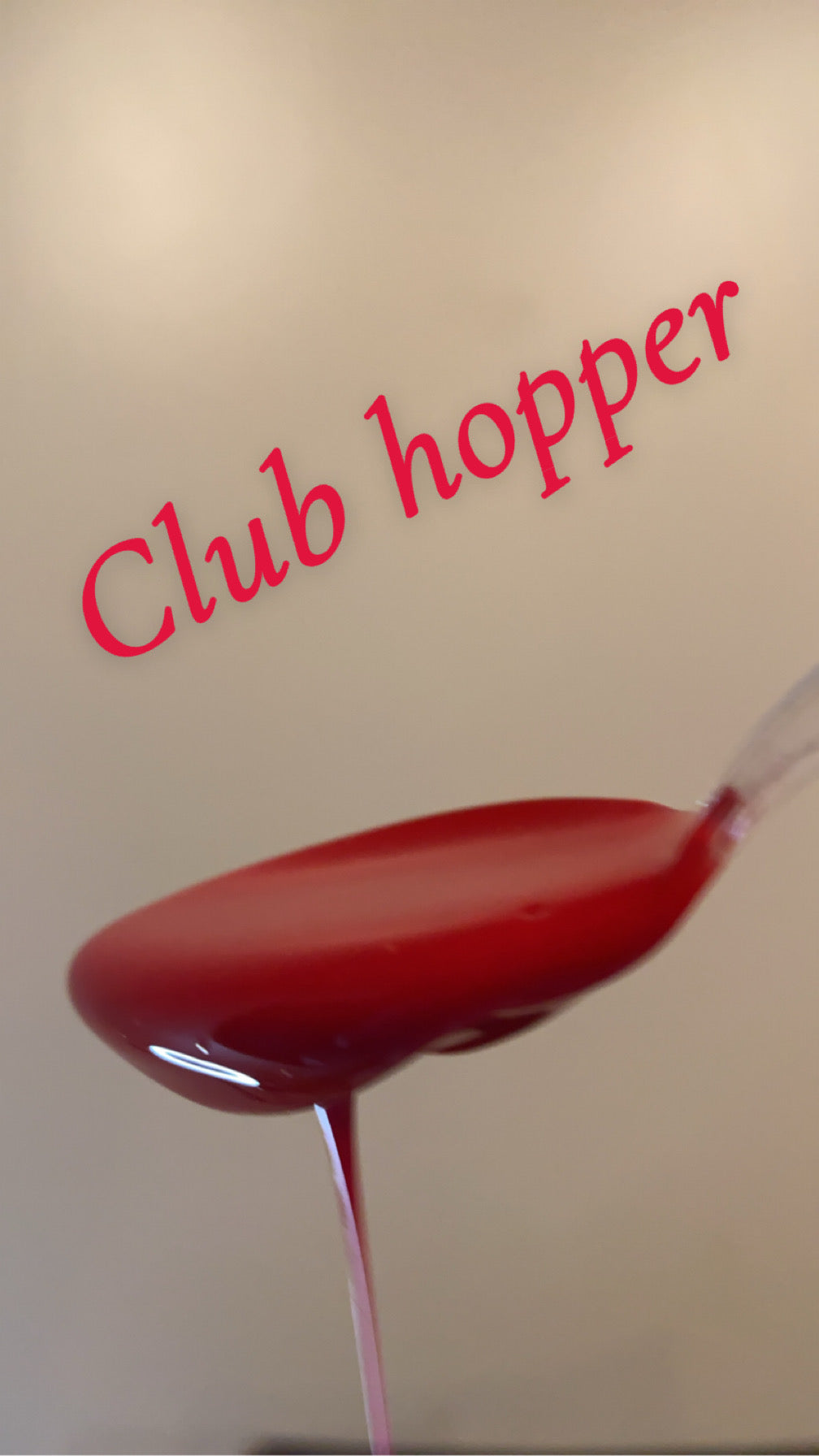 Club Hopper (red lipgloss)flavors strawberry or tropical punch